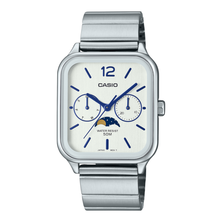 MTP-M305D-7AV Reloj Casio para Caballero, moonphase Análogo 41mm