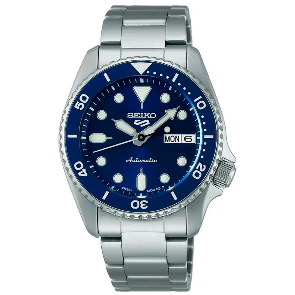 SRPL77K1 Reloj Seiko para Caballero, 5 Sports Azul 38mm Automático