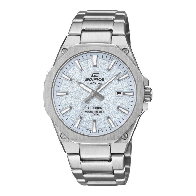 EFR-S108DE-2AV Reloj Edifice para Caballero, Casio Edifice Metallic Grey Análogo 40mm