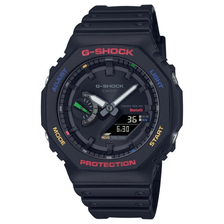 GA-B2100FC-1A Reloj G-Shock para Caballero, GA-B2100FC-7A Solar 48mm 200M