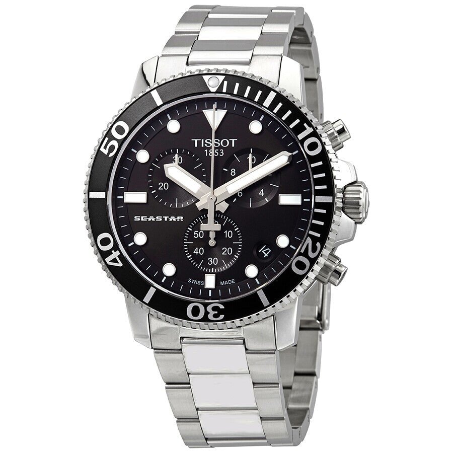 T120.417.11.051.00 Reloj Tissot Seastar 1000 de hombre correa de metal