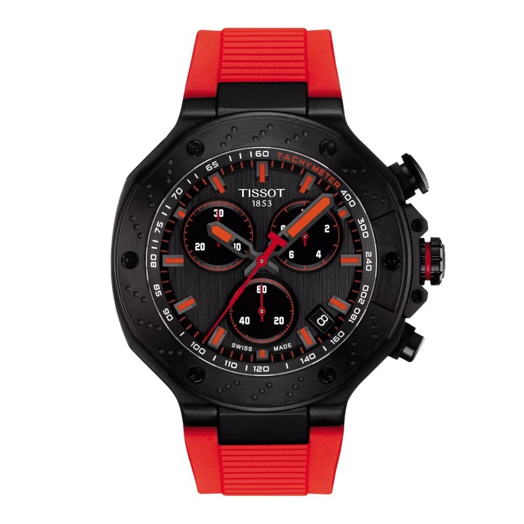 T141.417.37.061.01 Reloj Tissot T-Race de hombre correa de silicona