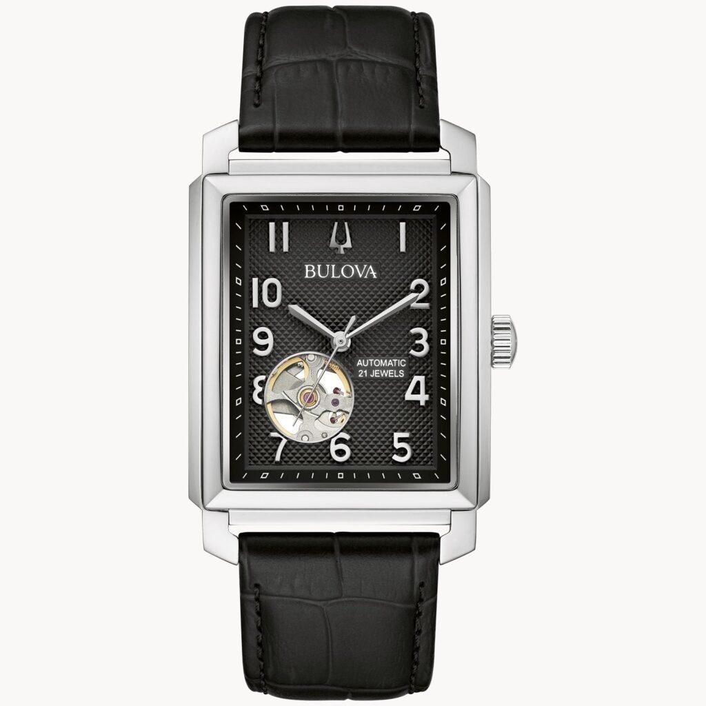 96A269 Reloj Bulova Sutton de hombre banda de cuero 33 mm