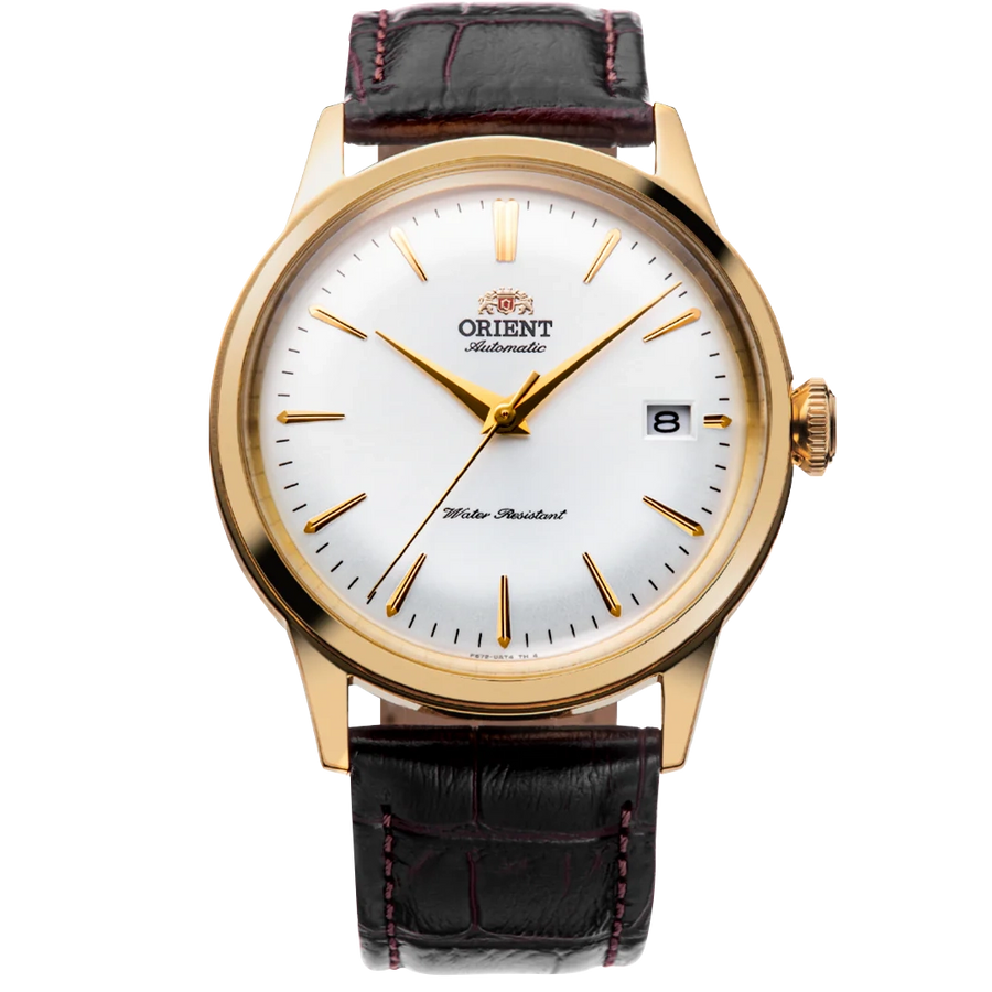 RA-AC0M01S Orient Bambino de hombre correa de piel