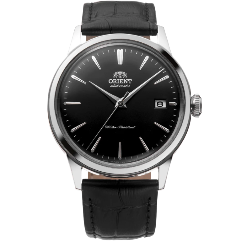 RA-AC0M02B Orient Bambino de caballero pulsera de cuero