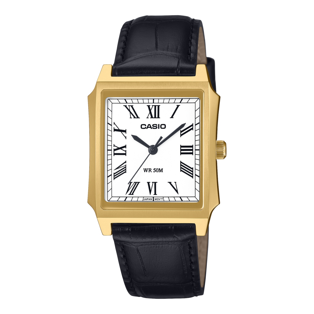MTP-B190GL-7BV Reloj Casio de hombre pulsera de cuero 41 mm