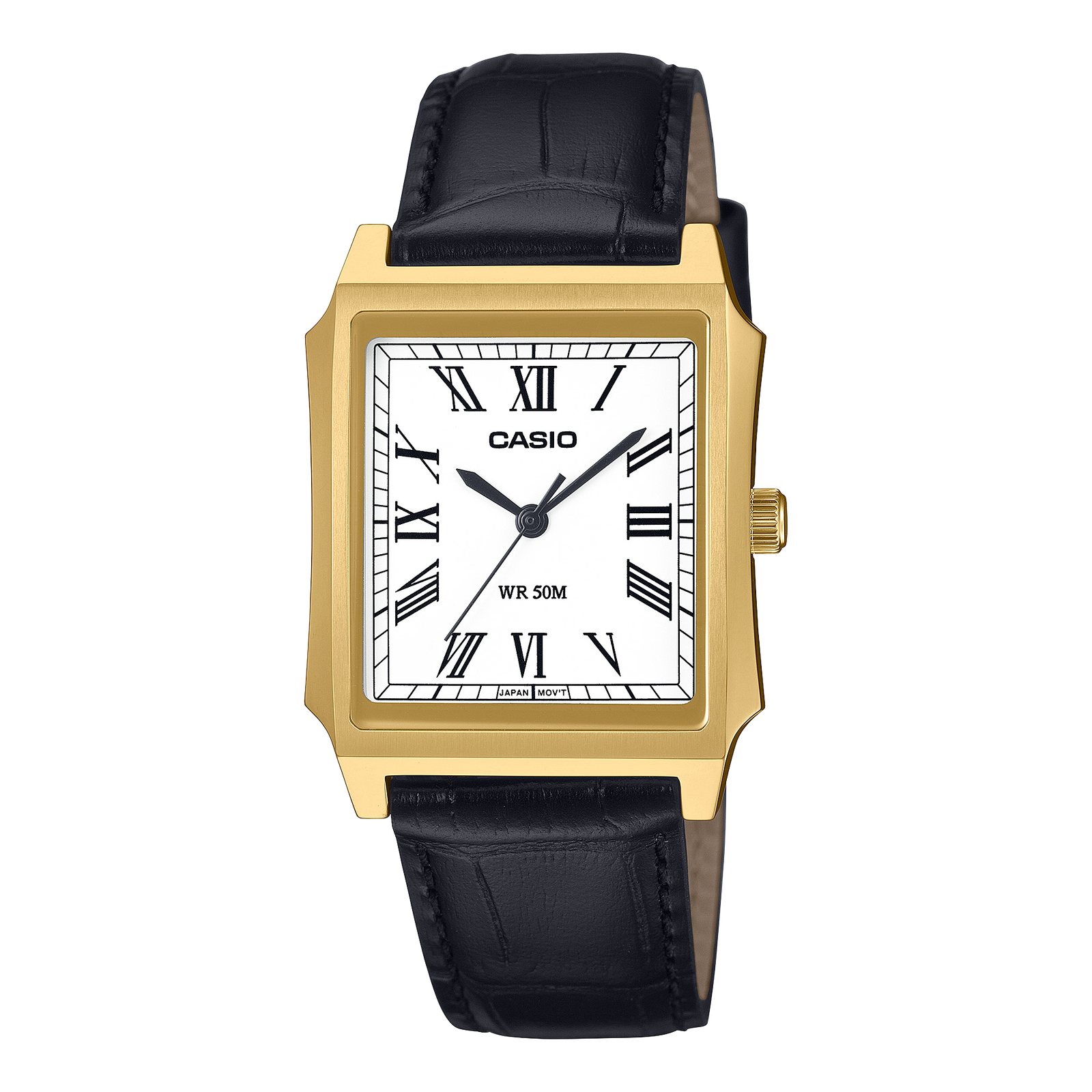MTP-B190GL-7BV Reloj Casio de hombre pulsera de cuero 41 mm