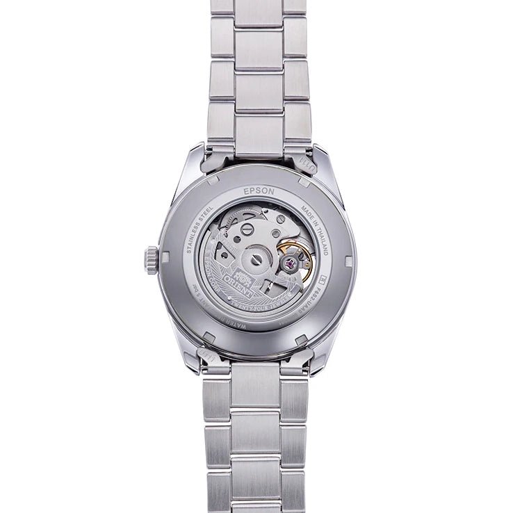 RA-AR0008E Reloj Semi Skeleton Orient de hombre correa de metal