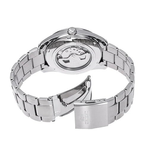 RA-AR0008E Reloj Semi Skeleton Orient de hombre correa de metal