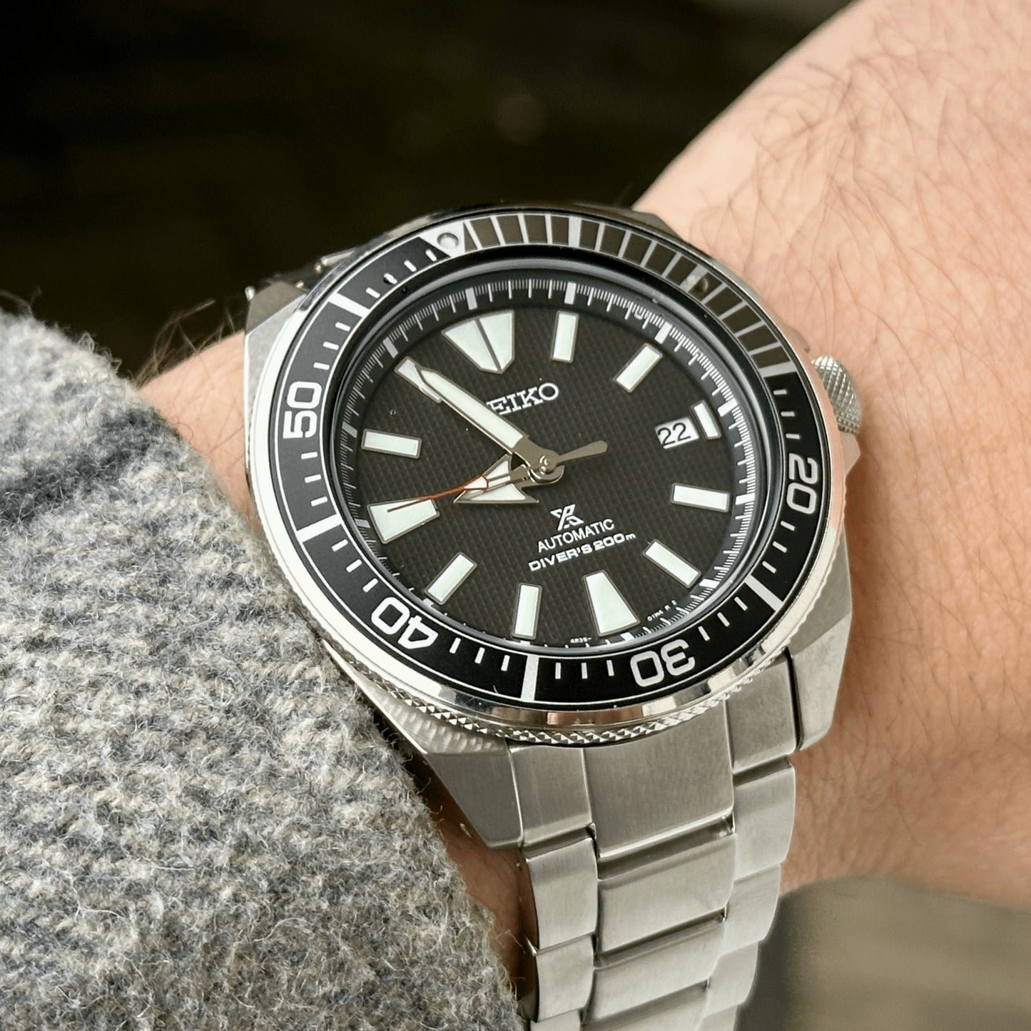 SRPF03K1 Reloj Seiko Prospex de hombre correa de metal