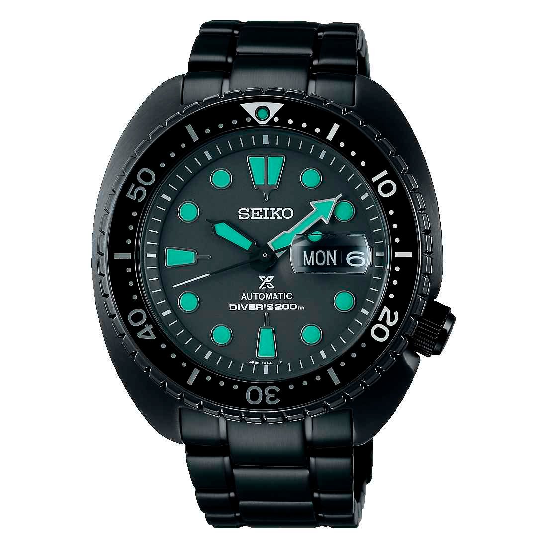 SRPK43K1 Reloj Seiko Prospex Black Series de hombre correa de metal