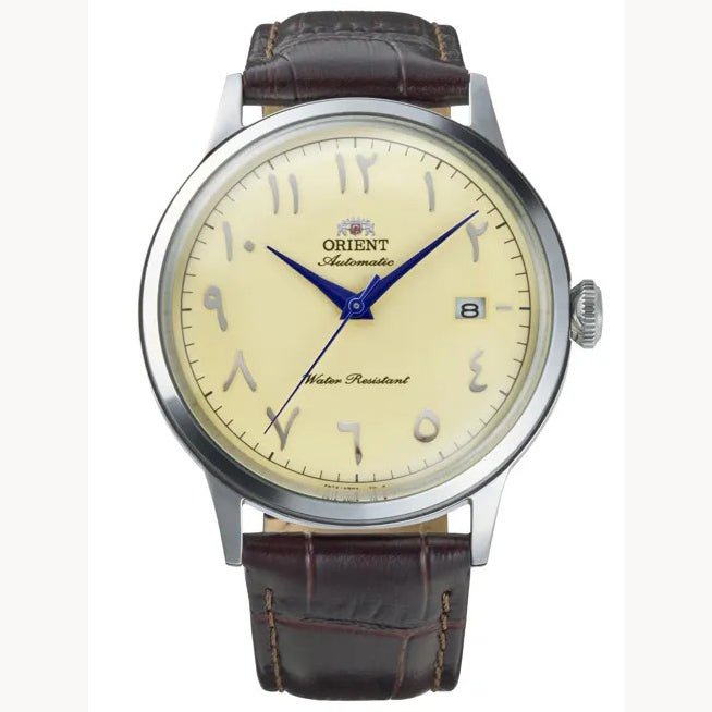 RA-AC0039Y Reloj Orient Bambino de caballero banda de cuero