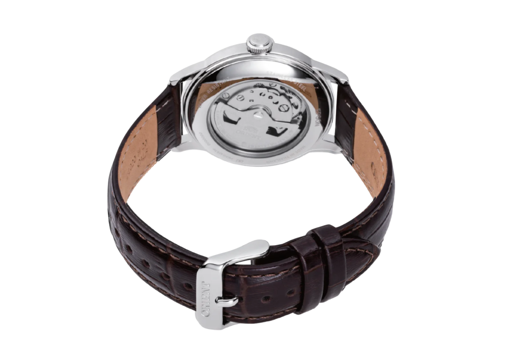 RA-AC0M04Y Orient Bambino de caballero pulsera de cuero