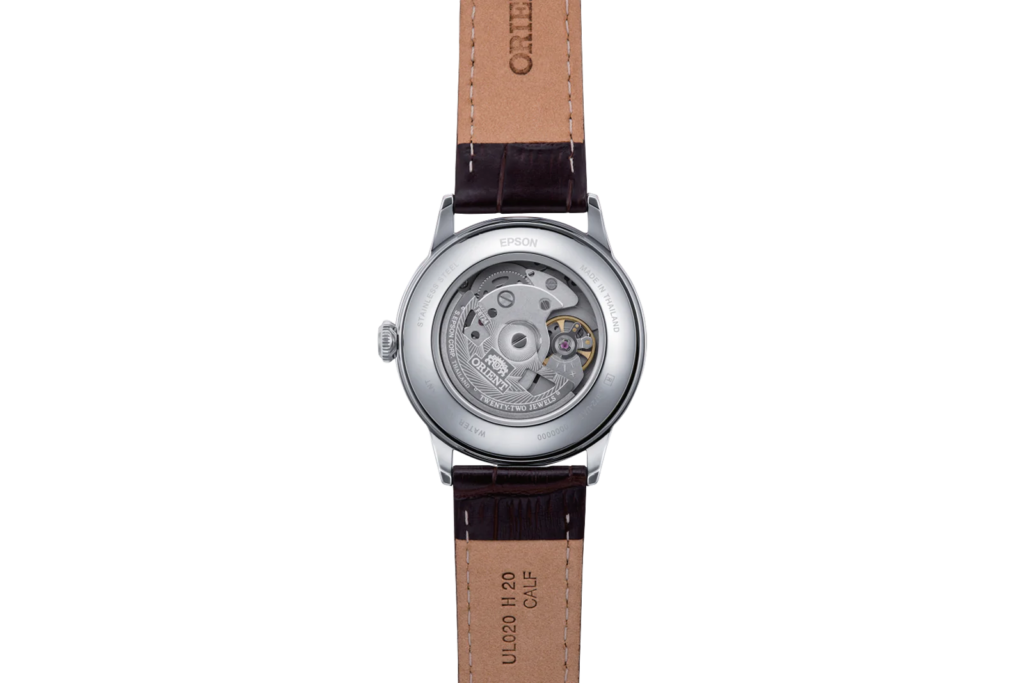 RA-AC0M04Y Orient Bambino de caballero pulsera de cuero