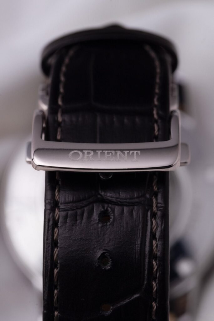 RA-AK0008S Reloj Orient Automático Sun & Moon de caballero pulsera de cuero