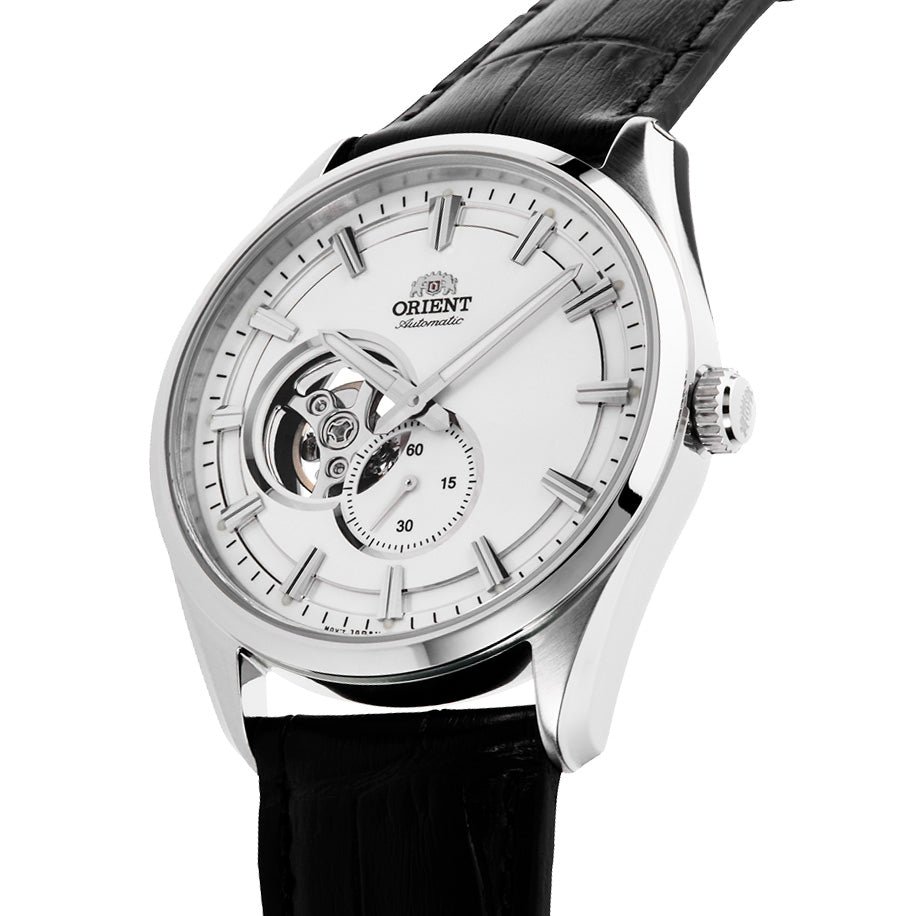RA-AR0004S Reloj Orient Semi Skeleton de hombre correa de metal