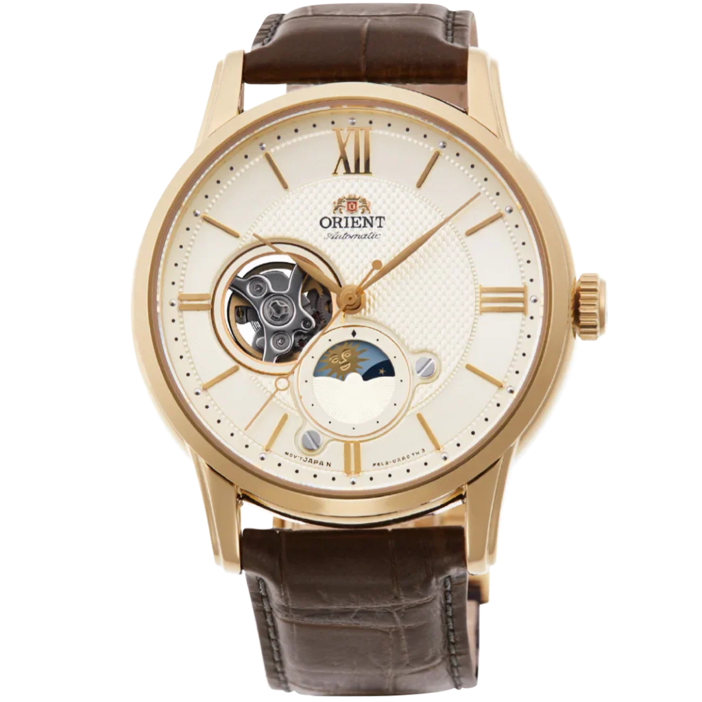 RA-AS0010S Reloj Orient Classic de hombre pulsera de piel 42 mm